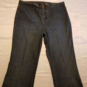 Venezia-Vintage-90-039-s-No-Belt-Loop-Waist-